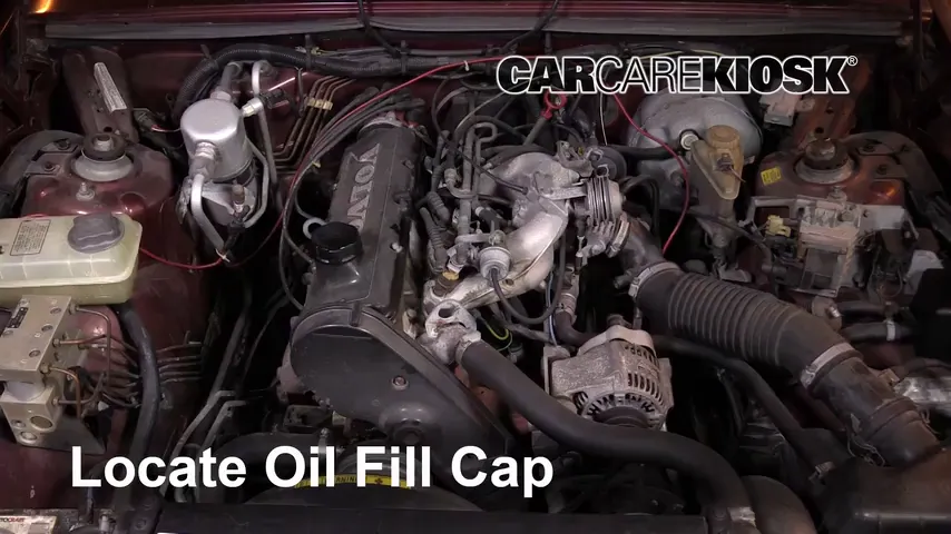 1992 Volvo 740 2.3L 4 Cyl. Wagon Oil